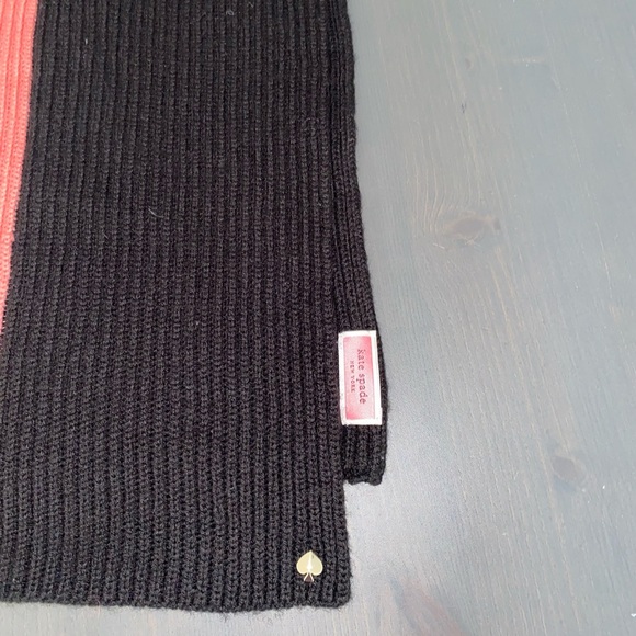 KATE SPADE NEW YORK colorblock wool blend scarf - Picture 4 of 8